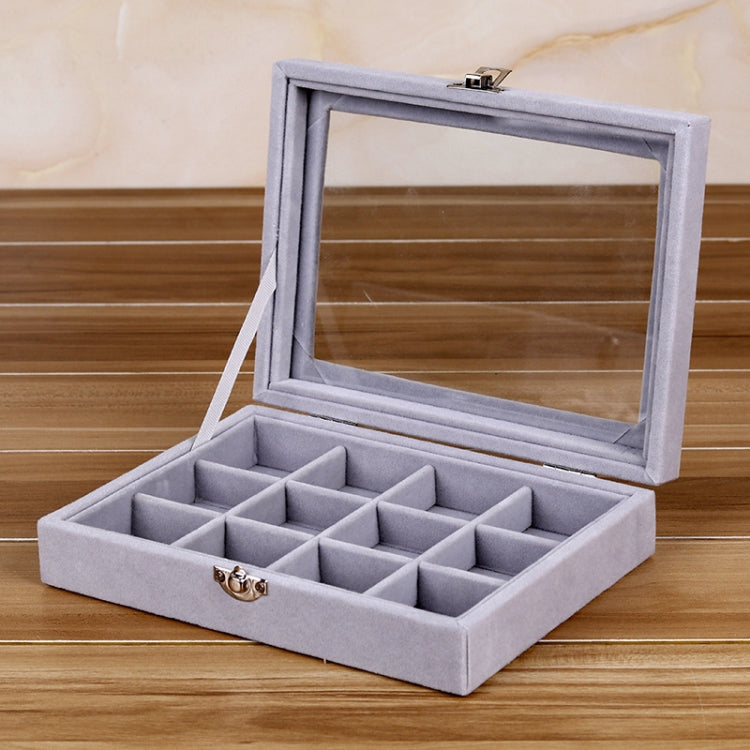 Multifunctional Flannel Jewelry Box Jewelry Storage Display Packaging Box