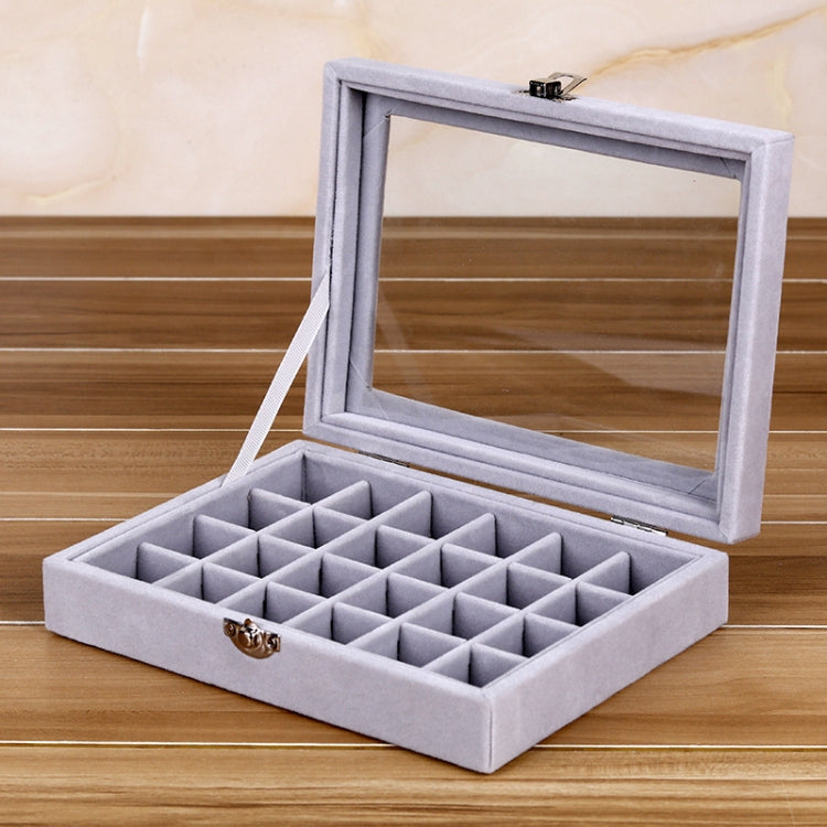 Multifunctional Flannel Jewelry Box Jewelry Storage Display Packaging Box
