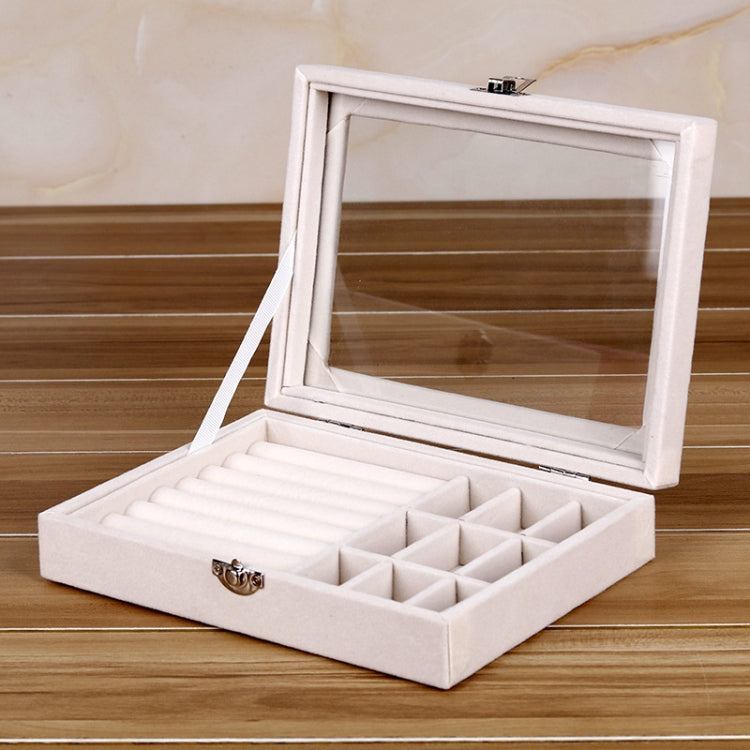 Multifunctional Flannel Jewelry Box Jewelry Storage Display Packaging Box