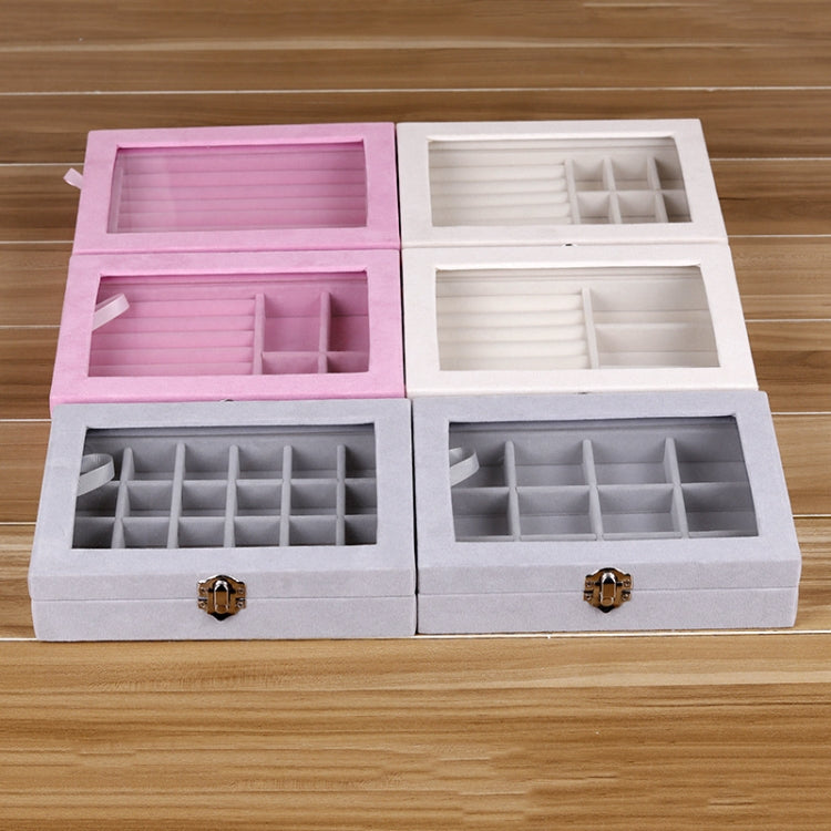 Multifunctional Flannel Jewelry Box Jewelry Storage Display Packaging Box