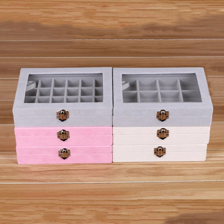 Multifunctional Flannel Jewelry Box Jewelry Storage Display Packaging Box