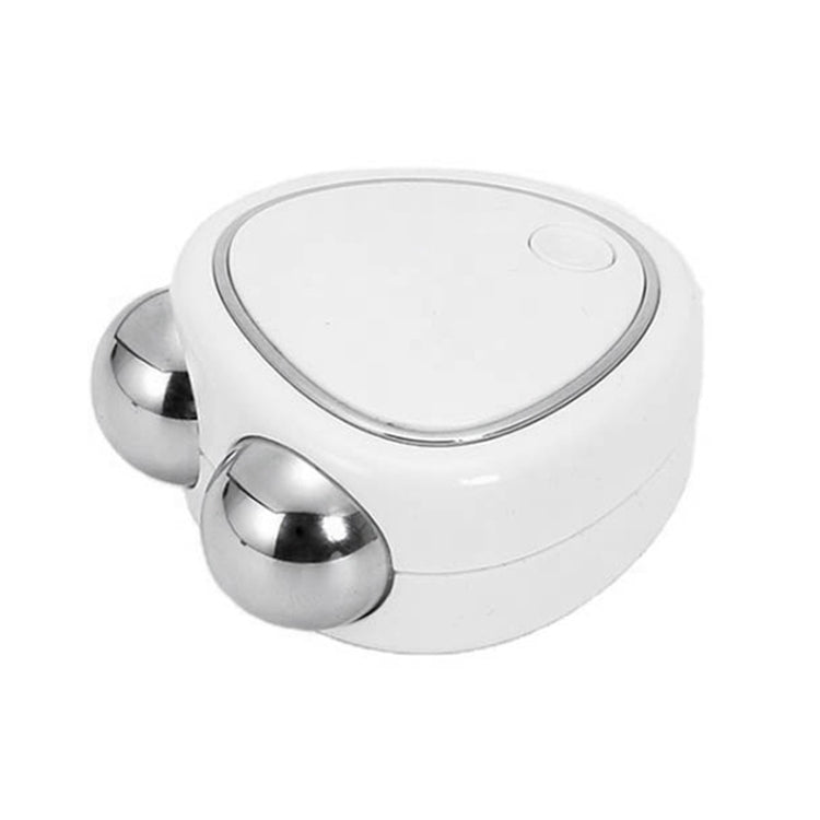 Portable Facial Micro-Current Beauty Instrument For Lifting Firming Thinning Double Roller Massage Instrument