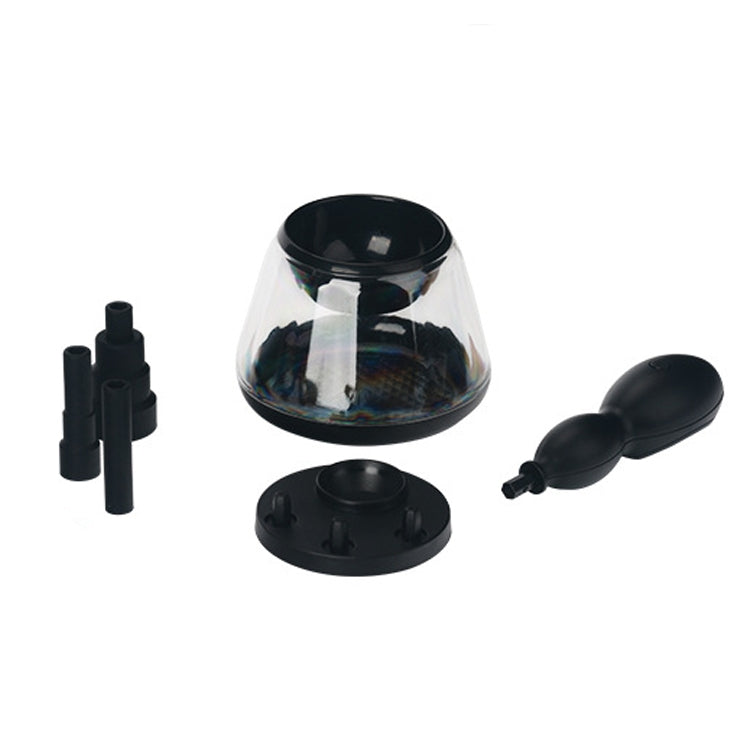 Electric Makeup Brush Automatic Cleaner Glue Shaker(Black)