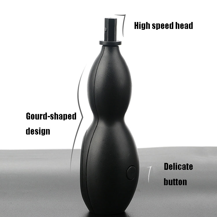 Electric Makeup Brush Automatic Cleaner Glue Shaker(Black)