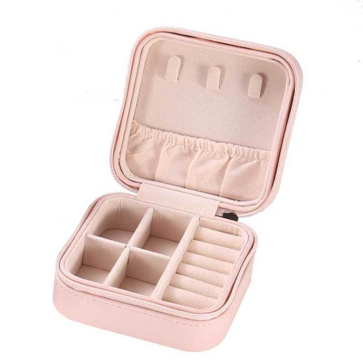 2 PCS Portable Jewelry Storage Box Earrings Ring Jewelry Box