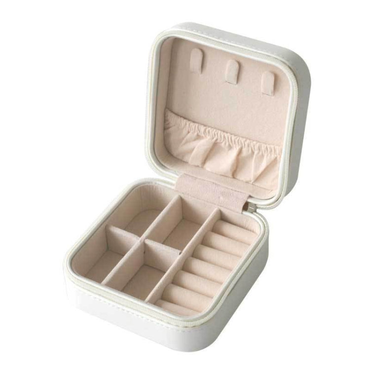 2 PCS Portable Jewelry Storage Box Earrings Ring Jewelry Box