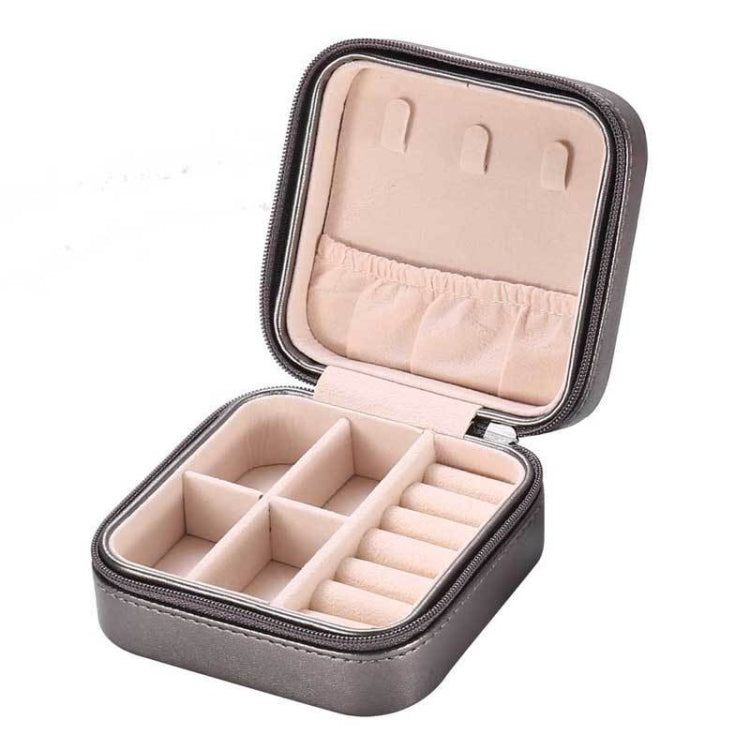 2 PCS Portable Jewelry Storage Box Earrings Ring Jewelry Box