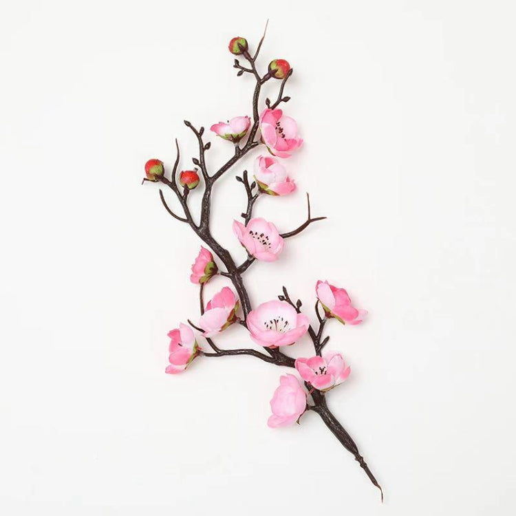 10 PCS Simulation Plum Blossom Birthday Cake Decoration Dessert Table Decoration Ornaments Random Colour Delivery