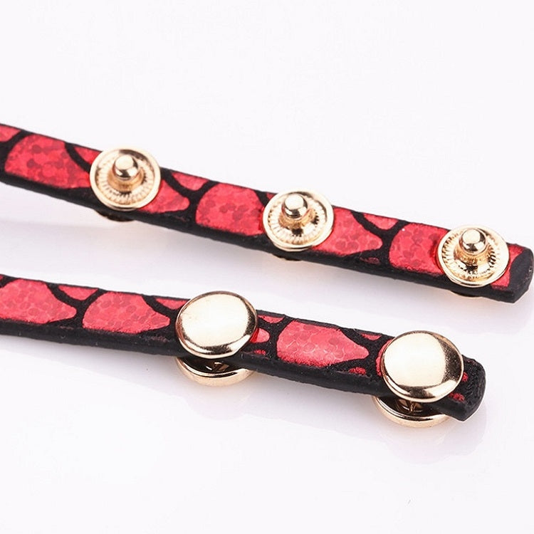 3 PCS Ladies Five-pointed Star Bright Leather Belt Quartz Watch Bracelet Watch