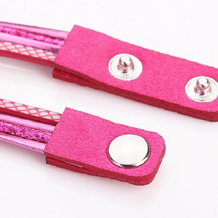 2 PCS Ladies Triangle Christmas Tree Shape PU Belt Quartz Watch Bracelet Watch
