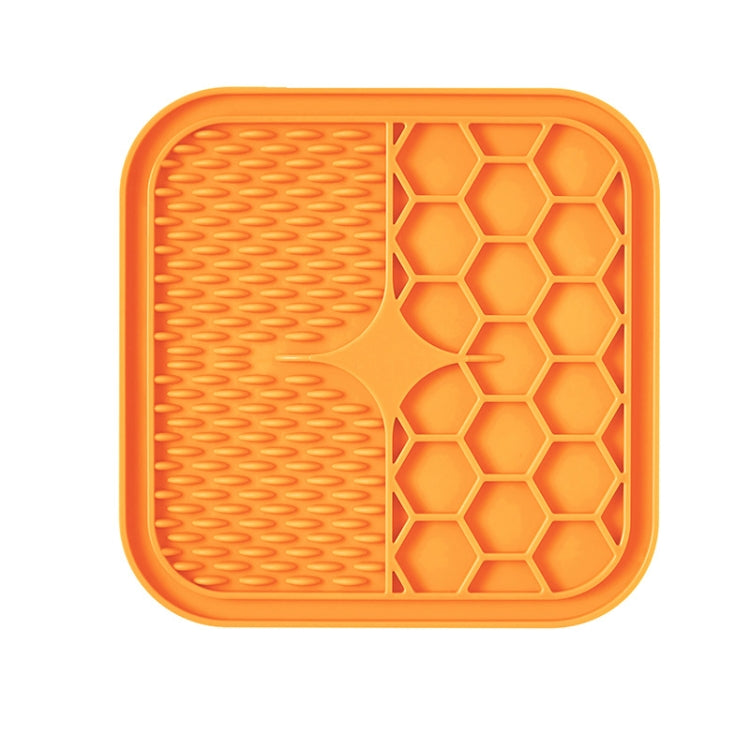 A012 Silicone Pet Sucker Licking Pad Anti-Choking Slow Food Bowl, Specification: Small