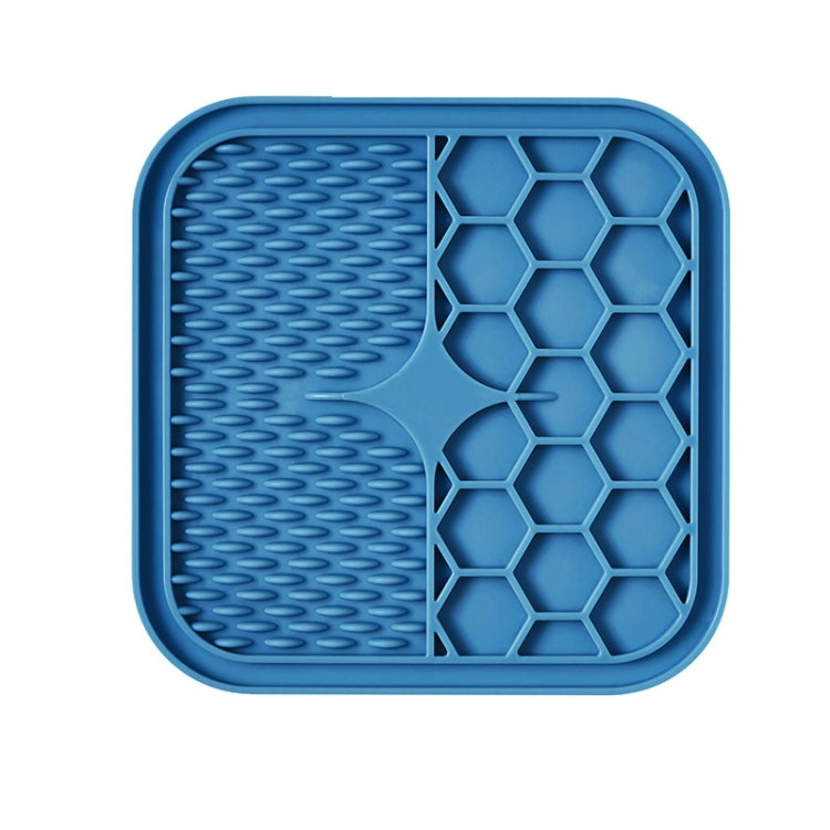A012 Silicone Pet Sucker Licking Pad Anti-Choking Slow Food Bowl, Specification: Small