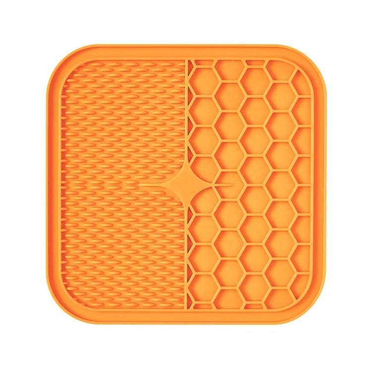 A012 Silicone Pet Sucker Licking Pad Anti-Choking Slow Food Bowl, Specification: Large