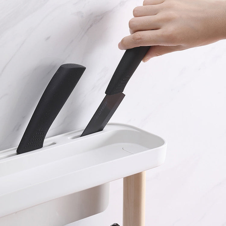 Kitchen Countertop Rack Multifunctional Storage Knife Shelf