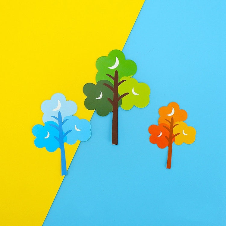 30 Bags Forest Tree Cake Insert Card Flag Insert Baking Decoration Birthday Cake Card Insert Cake Decoration