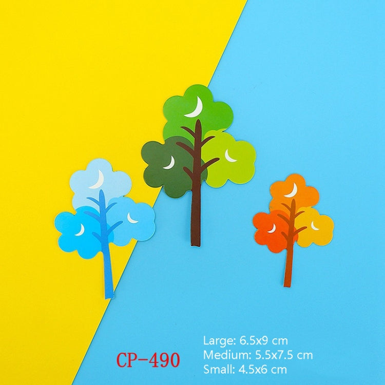 30 Bags Forest Tree Cake Insert Card Flag Insert Baking Decoration Birthday Cake Card Insert Cake Decoration