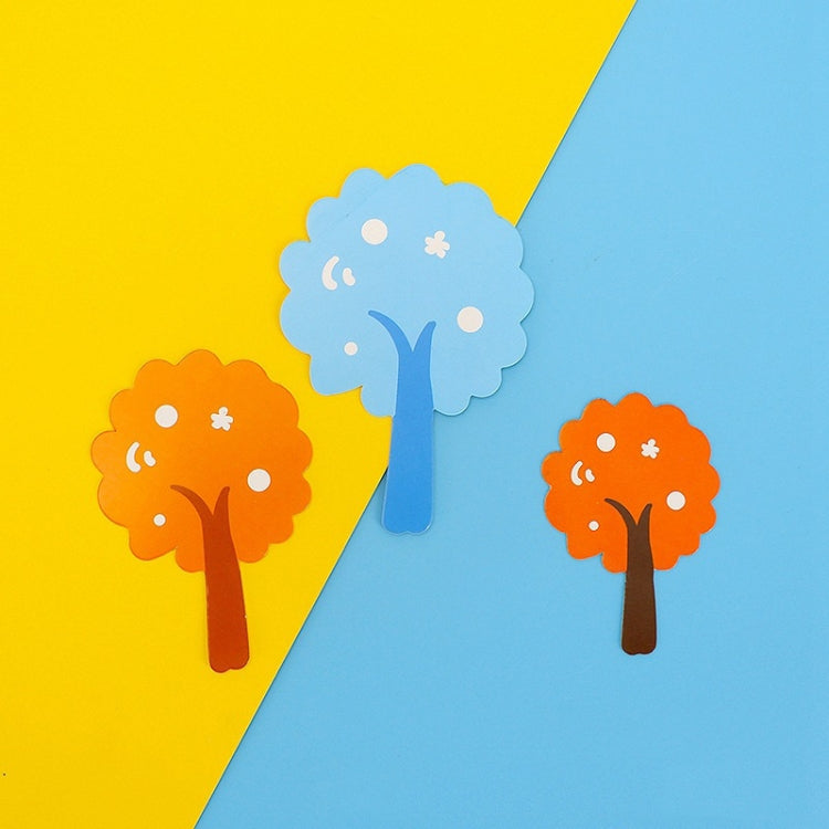 30 Bags Forest Tree Cake Insert Card Flag Insert Baking Decoration Birthday Cake Card Insert Cake Decoration