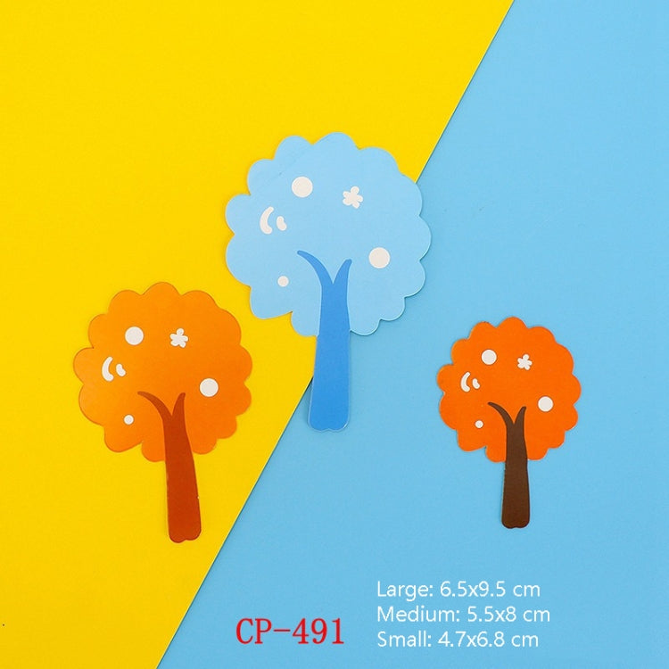 30 Bags Forest Tree Cake Insert Card Flag Insert Baking Decoration Birthday Cake Card Insert Cake Decoration