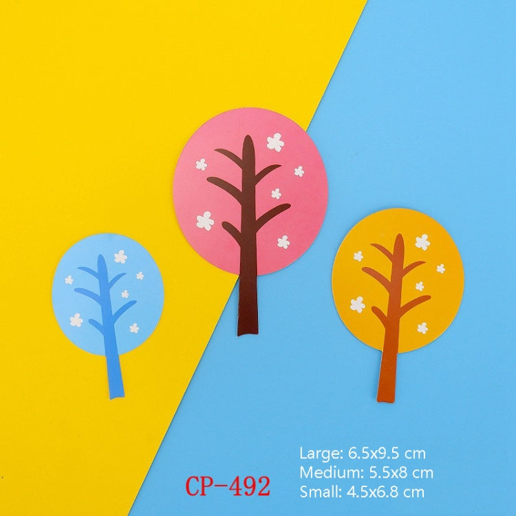 30 Bags Forest Tree Cake Insert Card Flag Insert Baking Decoration Birthday Cake Card Insert Cake Decoration