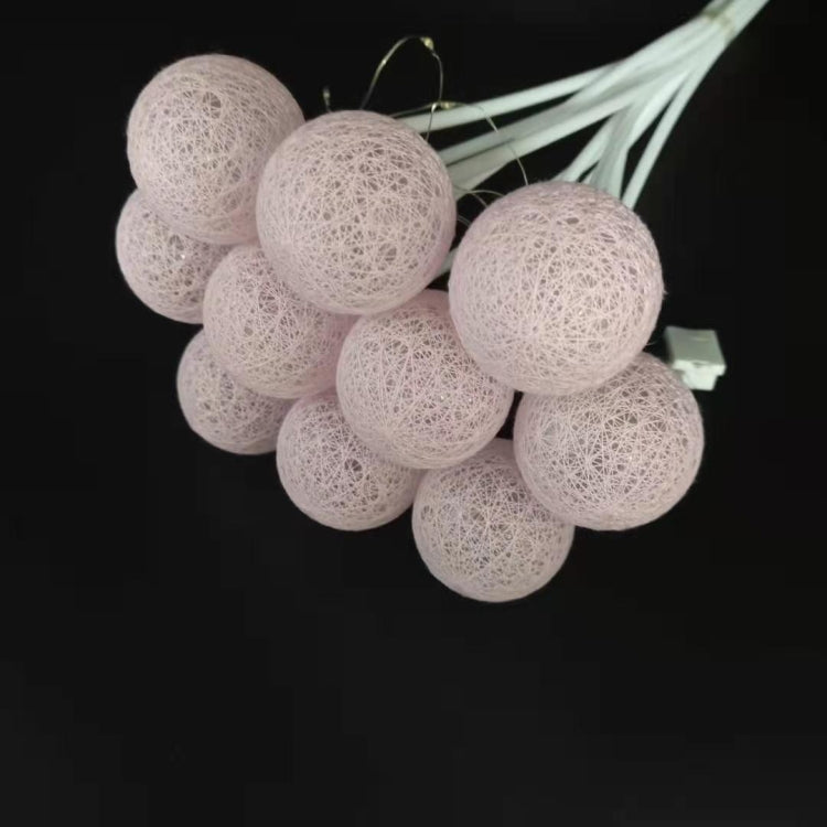 2 PCS Bouquet Cotton Ball Lights Starry Sky Ball Lights Flowers Decoration Packaging Materials