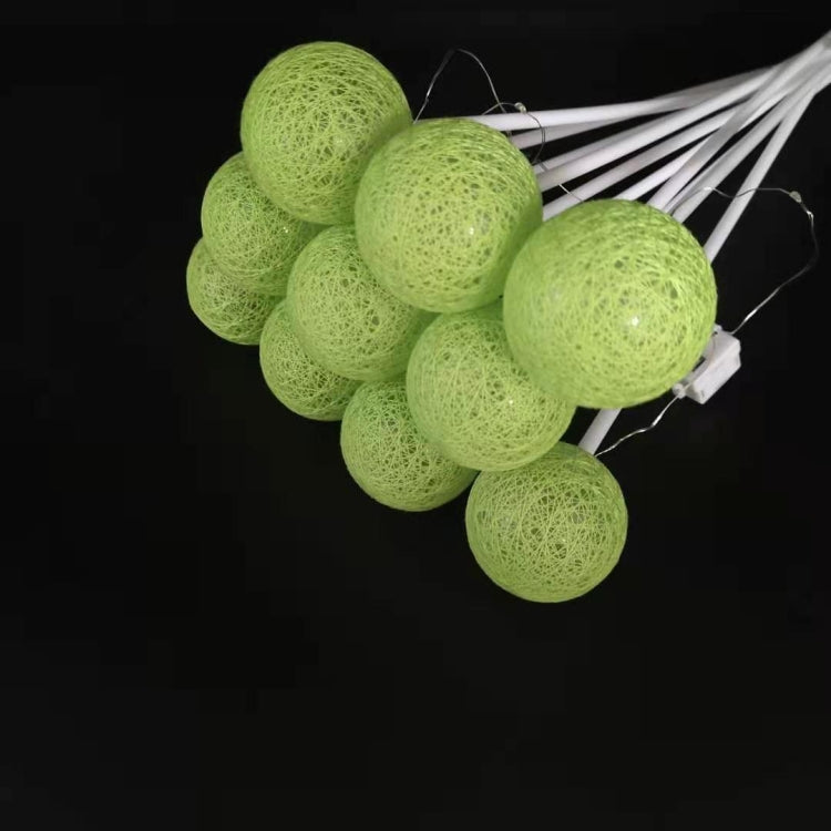 2 PCS Bouquet Cotton Ball Lights Starry Sky Ball Lights Flowers Decoration Packaging Materials