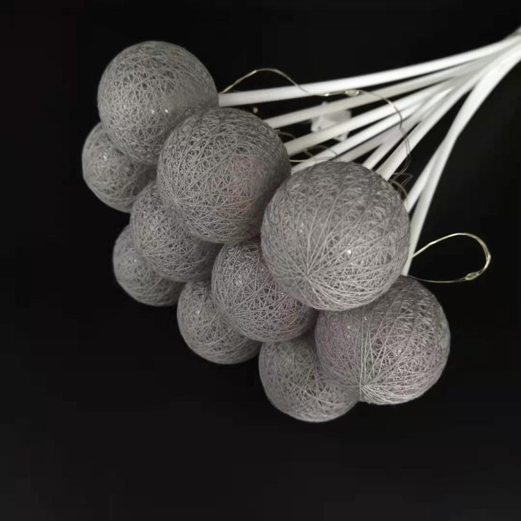 2 PCS Bouquet Cotton Ball Lights Starry Sky Ball Lights Flowers Decoration Packaging Materials