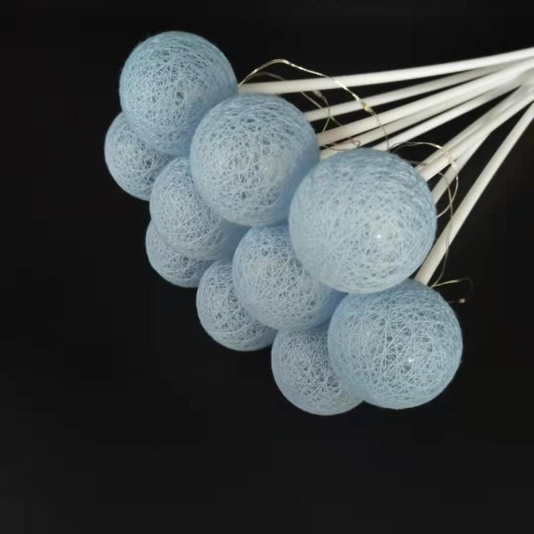 2 PCS Bouquet Cotton Ball Lights Starry Sky Ball Lights Flowers Decoration Packaging Materials