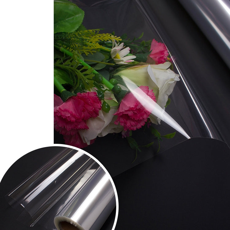 4.7 Silk 70cmx50m Bouquet Wrapping Paper Waterproof Material Transparent Flower Gift Wrapping Paper