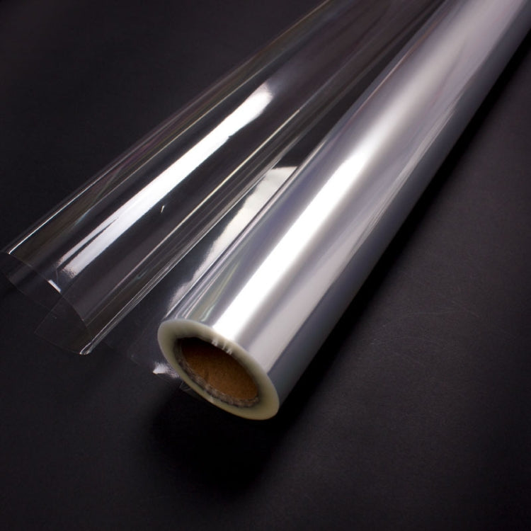 2.5 Silk 80cmx60m Bouquet Wrapping Paper Waterproof Material Transparent Flower Gift Wrapping Paper