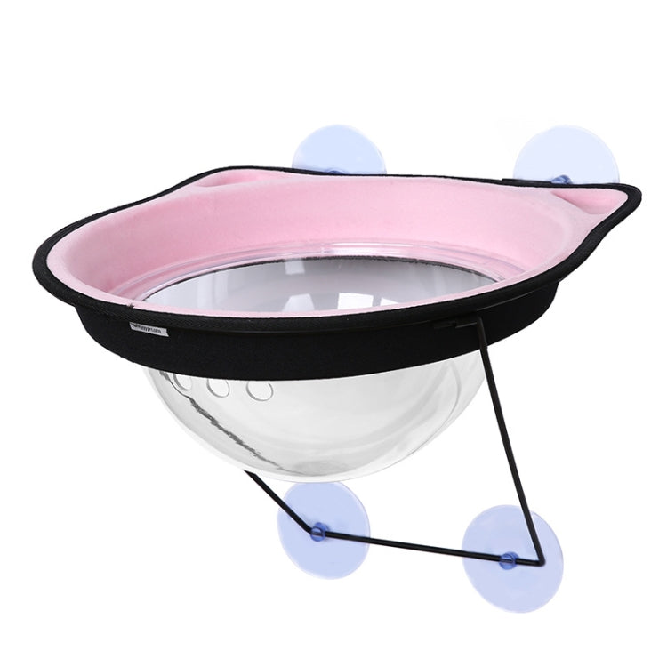 W212 Space Capsule Suction-Cup Cat Litter Window Sill Sunbathing Pet Hammock