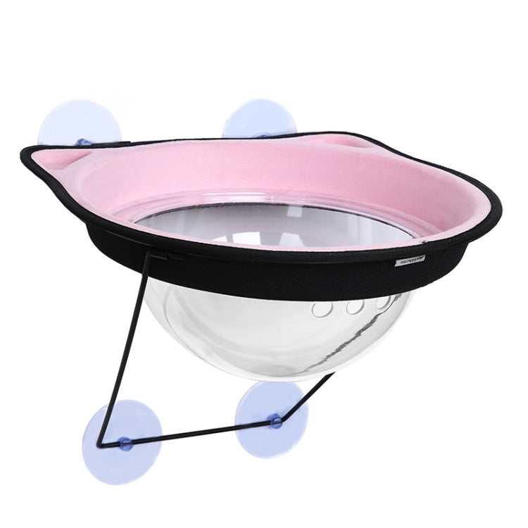 W212 Space Capsule Suction-Cup Cat Litter Window Sill Sunbathing Pet Hammock