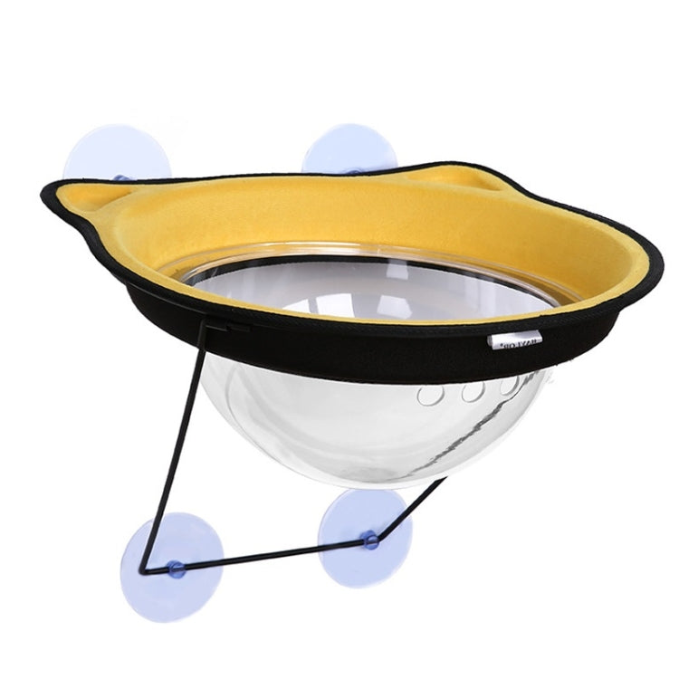 W212 Space Capsule Suction-Cup Cat Litter Window Sill Sunbathing Pet Hammock