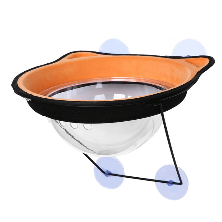 W212 Space Capsule Suction-Cup Cat Litter Window Sill Sunbathing Pet Hammock