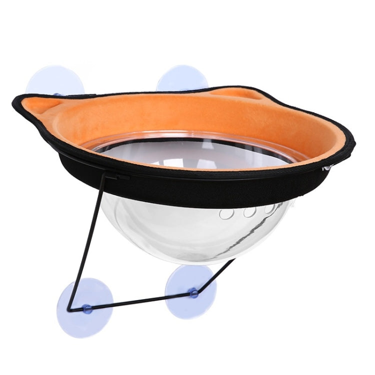 W212 Space Capsule Suction-Cup Cat Litter Window Sill Sunbathing Pet Hammock