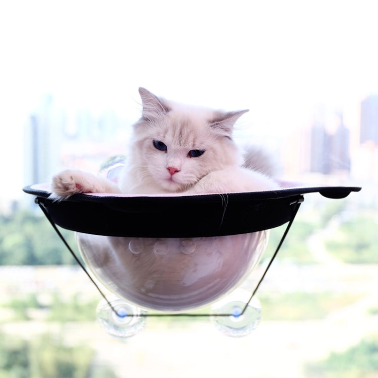 W212 Space Capsule Suction-Cup Cat Litter Window Sill Sunbathing Pet Hammock