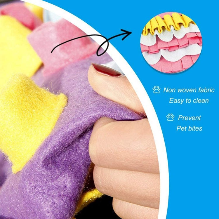 Pet Sniffing Mat  Ease Emotion  Release Energy  Slow Food Training Blanket  Puzzle Game Toy Blanket