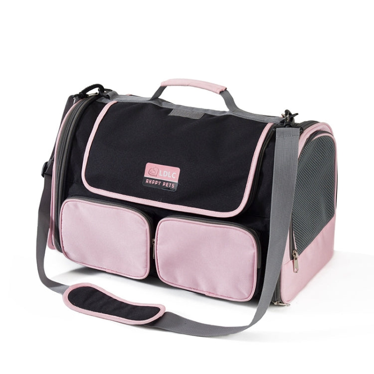 LDLC QS-062 Pet Breathable One-Shoulder Outing Carrying Bag For Medium & Large Cats
