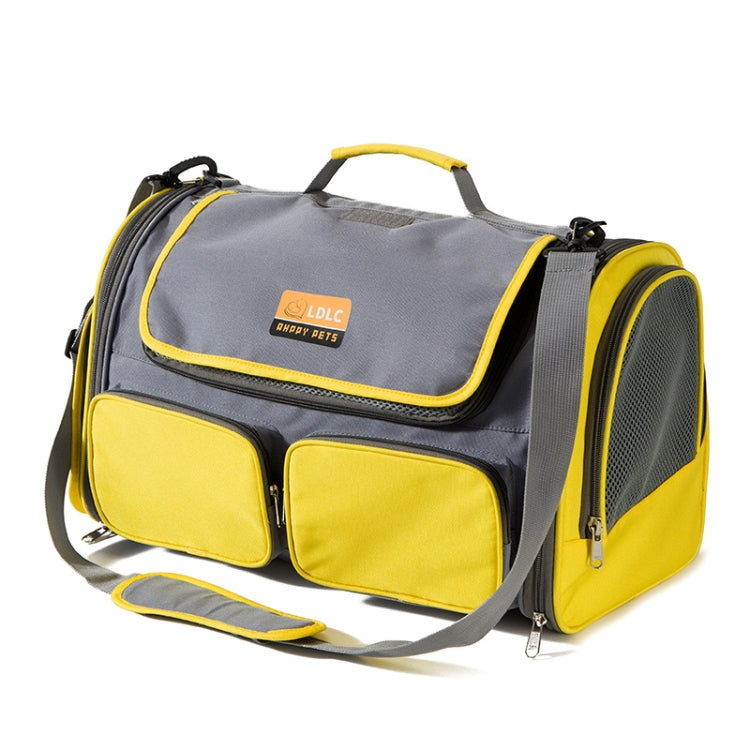 LDLC QS-062 Pet Breathable One-Shoulder Outing Carrying Bag For Medium & Large Cats