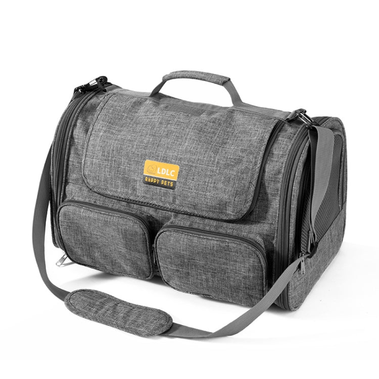 LDLC QS-062 Pet Breathable One-Shoulder Outing Carrying Bag For Medium & Large Cats