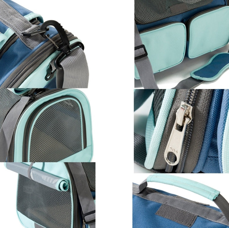 LDLC QS-062 Pet Breathable One-Shoulder Outing Carrying Bag For Medium & Large Cats