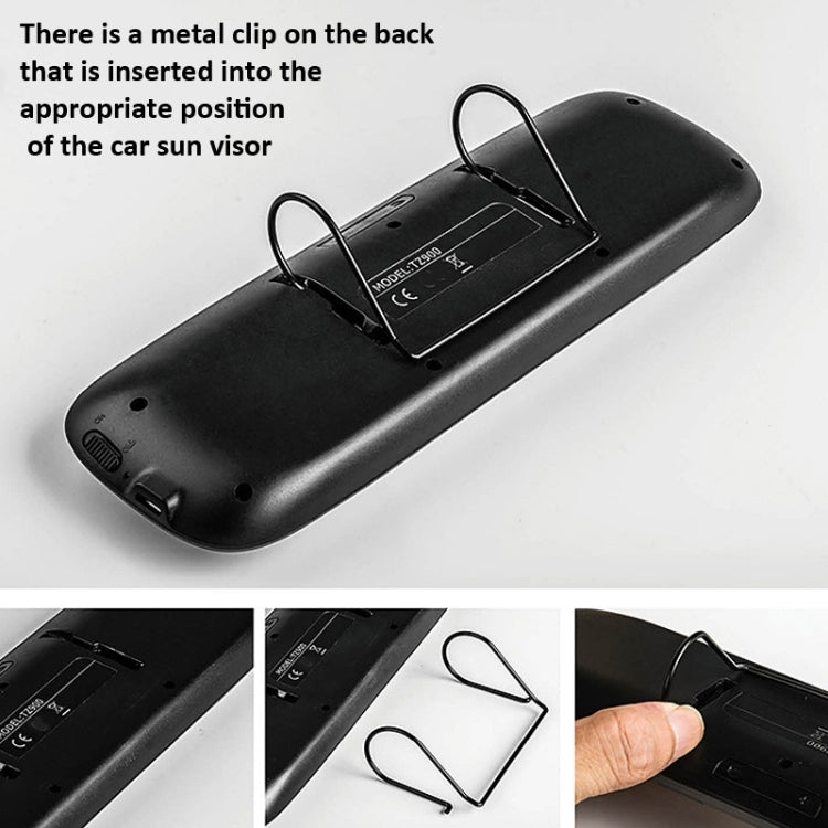 TZ900 Sun Visor Car Bluetooth System Car Phone Hands-Free Call Speaker