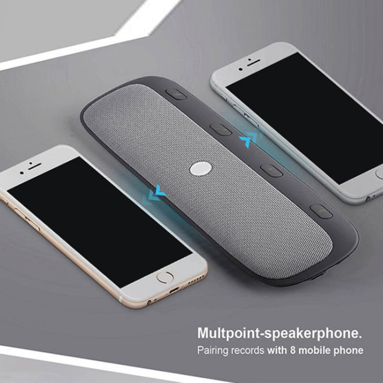TZ900 Sun Visor Car Bluetooth System Car Phone Hands-Free Call Speaker