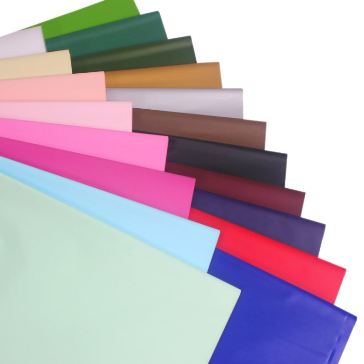 2 Bags Flower Wrapping Paper Matte Paper Gift Paper Translucent Wrapping Paper Material, Colour: Army Green