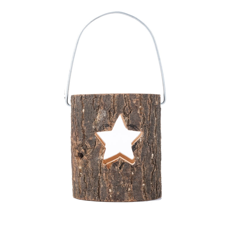 2 PCS 120211 Valentine Day Atmosphere Lamp Candle Holder Cafe Decoration Home Party Decoration Tea Wax Wooden Candle Cup