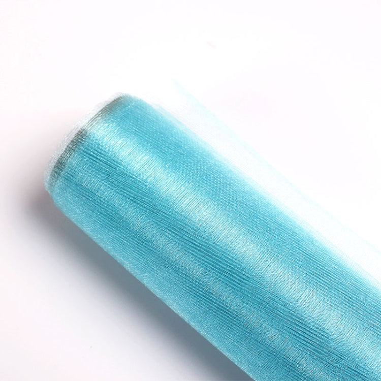 4 PCS Snow Yarn Flowers Packaging Wedding Decoration Simple Gauze Flowers Packaging Materials 48cmx4.5m