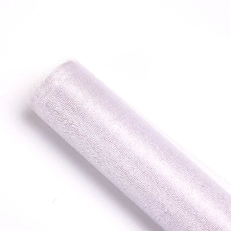 4 PCS Snow Yarn Flowers Packaging Wedding Decoration Simple Gauze Flowers Packaging Materials 48cmx4.5m