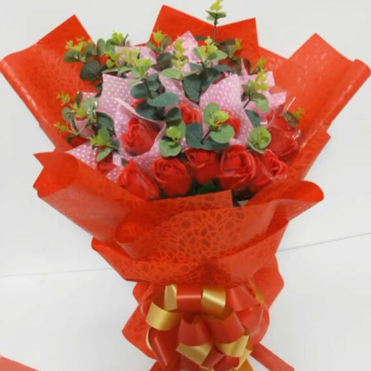 Flower Wrapping Paper Magic Yarn Paper Chicken Feet Pattern Non-Woven Gift Wrapping Paper