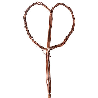 3 PCS Love Dragon Willow Dry Branch Bouquet Heart-shaped Rattan Decoration Flowers Packaging Supplies