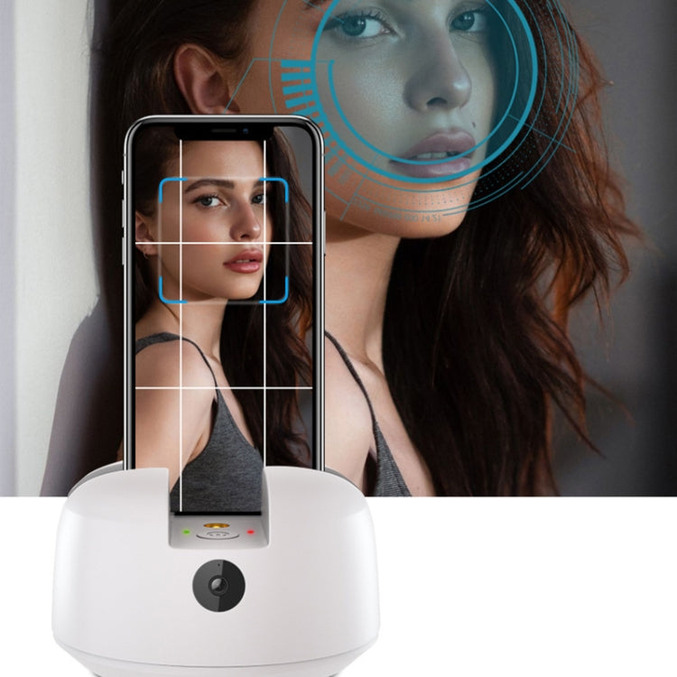 360-Degree Smart Follow Camera PTZ AI Face Recognition Object Tracking Anti-Shake Stabilizer