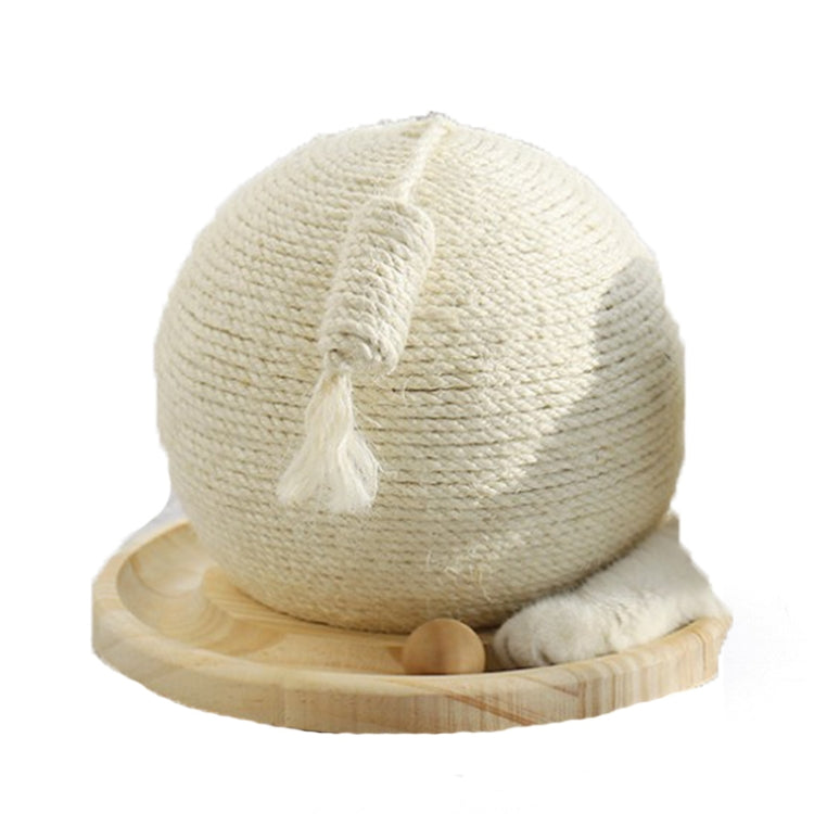 Cat Claw Grinder Sisal Rope Puzzle Ball Catnip Toy